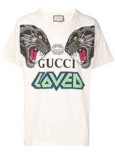 Gucci футболка Tiger с логотипом