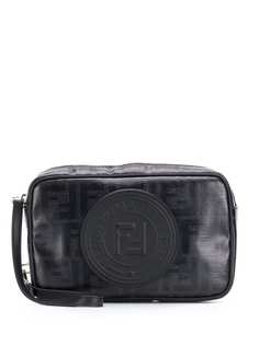 Fendi каркасная сумка с логотипом