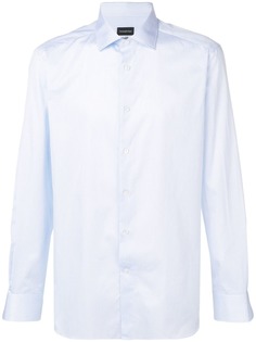 Z Zegna рубашка в полоску