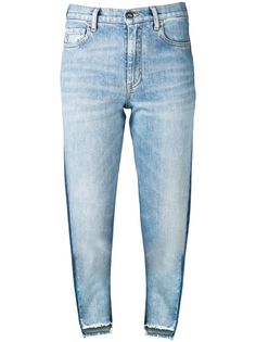 Marcelo Burlon County of Milan двухцветные джинсы