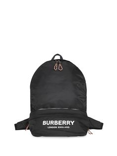 Burberry поясная сумка с логотипом