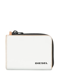 Diesel кошелек на молнии с логотипом