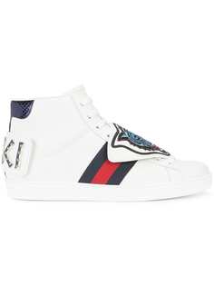Gucci кроссовки на шнуровке