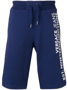 Versace Jeans шорты-бермуды с логотипом