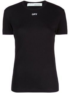 Off-White футболка с логотипом