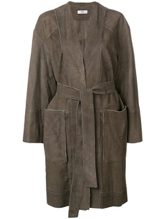 Desa 1972 пальто с поясом