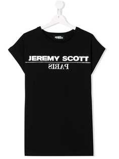 Jeremy Scott Junior футболка с принтом логотипа