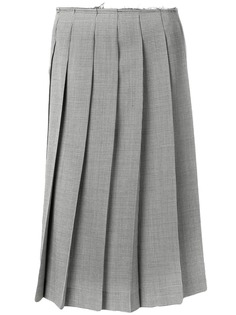 Comme Des Garçons плиссированная юбка в клетку