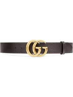 Gucci кожаный ремень с пряжкой Double G