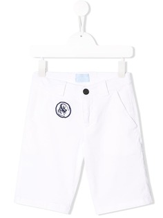 Lanvin Enfant джинсовые шорты с логотипом