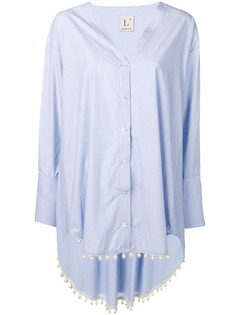LAutre Chose рубашка декорированная жемчугом