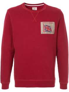 Kent & Curwen толстовка с заплаткой с флагом