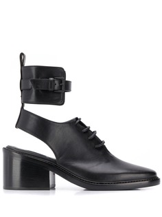 Ann Demeulemeester ботильоны с вырезными деталями