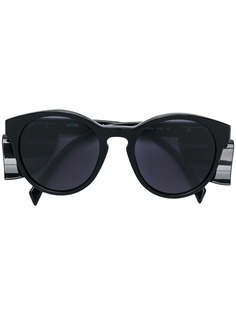 Moschino Eyewear солнцезащитные очки в округлой оправе