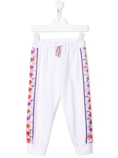 Emilio Pucci Junior спортивные брюки с лампасами