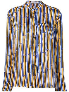 Christian Wijnants блузка с бамбуковым принтом