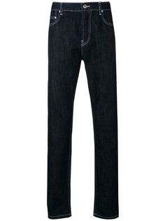 Kenzo джинсы с контрастной строчкой