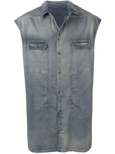 Rick Owens DRKSHDW рубашка с длинными рукавами