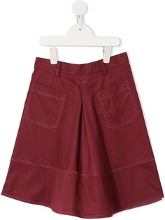 Marni Kids юбка с накладными карманами