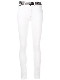 Philipp Plein джинсы скинни с заклепками