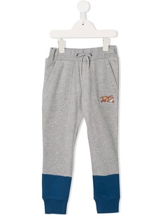 Kenzo Kids спортивные брюки с нашивкой