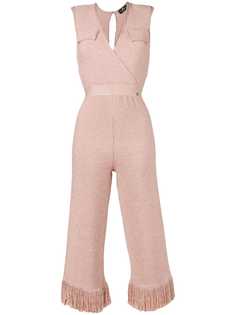 Elisabetta Franchi комбинезон с бахромой
