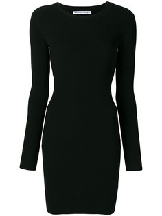 T By Alexander Wang платье с вырезными деталями