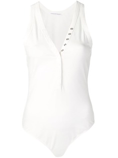 T By Alexander Wang топ-боди на пуговицах