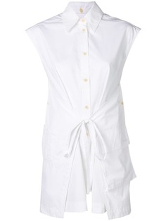 Sonia Rykiel блузка с завязкой