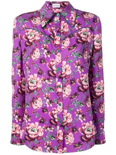 Magda Butrym блузка с цветочным принтом