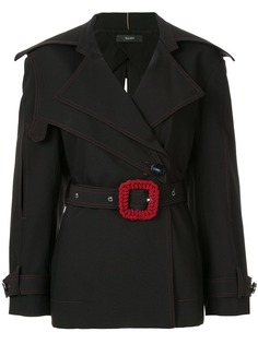 Ellery блейзер с поясом и контрастной пряжкой