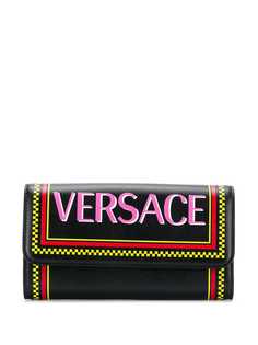 Versace кошелек с логотипом в стиле 90-х