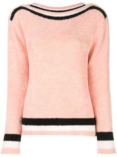 Morgan Lane джемпер Kegan с контрастными полосками