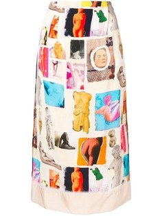 Marni юбка прямого кроя