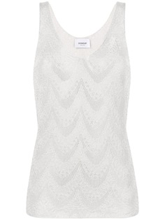 Dondup топ с вышивкой