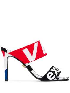 Versace босоножки с логотипом