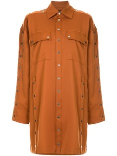 Rokh рубашка с отделкой кнопками