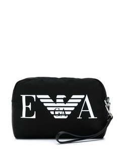 Emporio Armani косметичка с логотипом