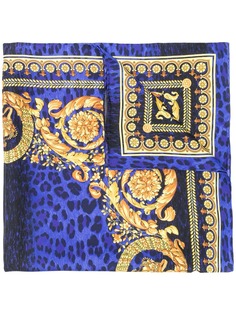 Versace шейный платок с принтом Wild Barocco