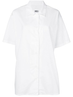 Mm6 Maison Margiela удлиненная рубашка