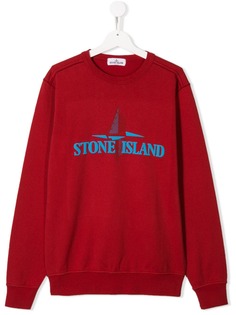 Stone Island Junior толстовка с логотипом