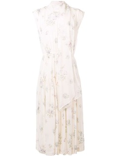 Joseph платье миди с цветочным узором