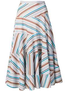Isa Arfen юбка А-силуэта со складками
