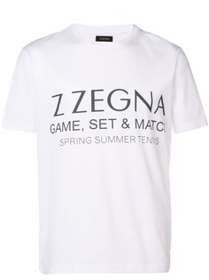 Z Zegna футболка с принтом