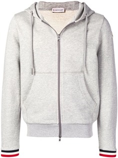 Moncler худи с манжетами в полоску