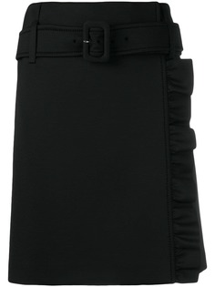 Prada юбка с оборками