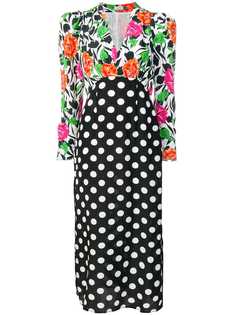 Rixo платье макси с цветочным принтом