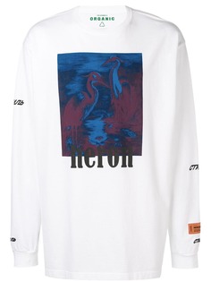 Heron Preston футболка с графичным принтом