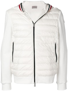 Moncler дутая толстовка с капюшоном