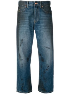 Vivienne Westwood Anglomania укороченные джинсы с принтом